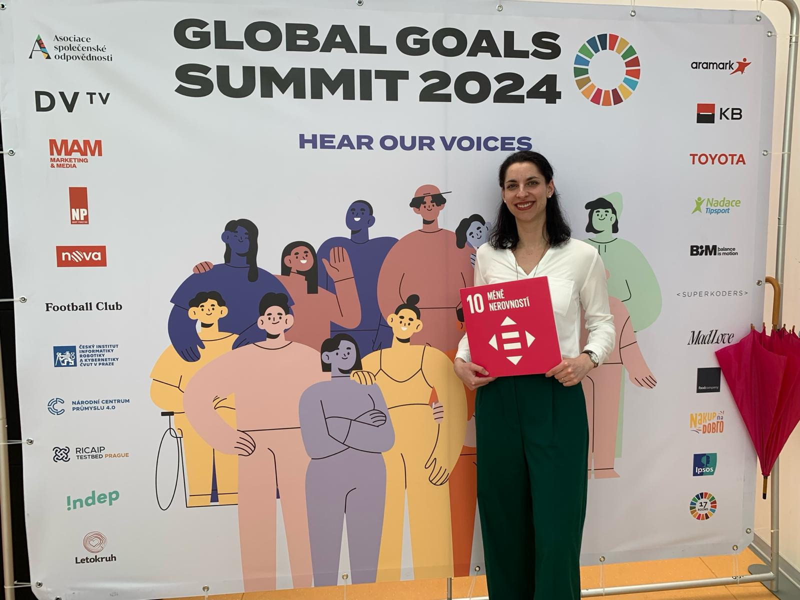 Svět a prostor pro nás - Global Goals Summit 2024