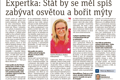Zlatá práce v Metru