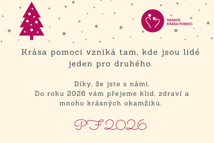 Vánoční provoz Nadace Krása pomoci